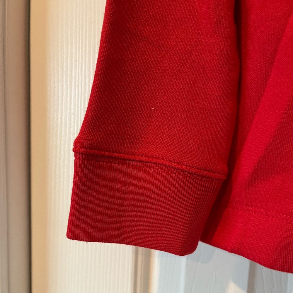J Crew Crewcuts size M mock turtleneck holiday sweatshirt, NWT - Picture 5 of 10